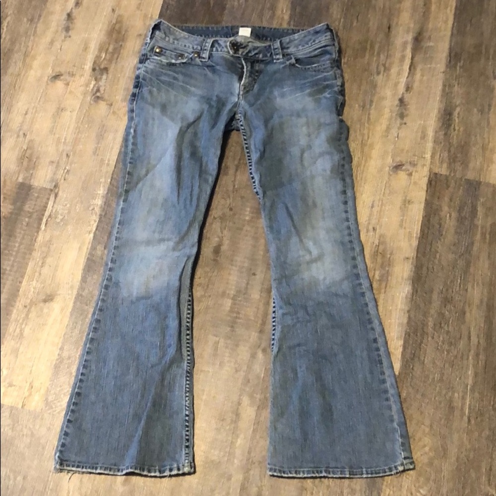 Silver jeans